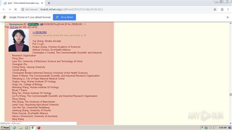 Malware Circulating on 4Chan Forums .